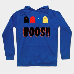 boos! colorful little ghosts Hoodie